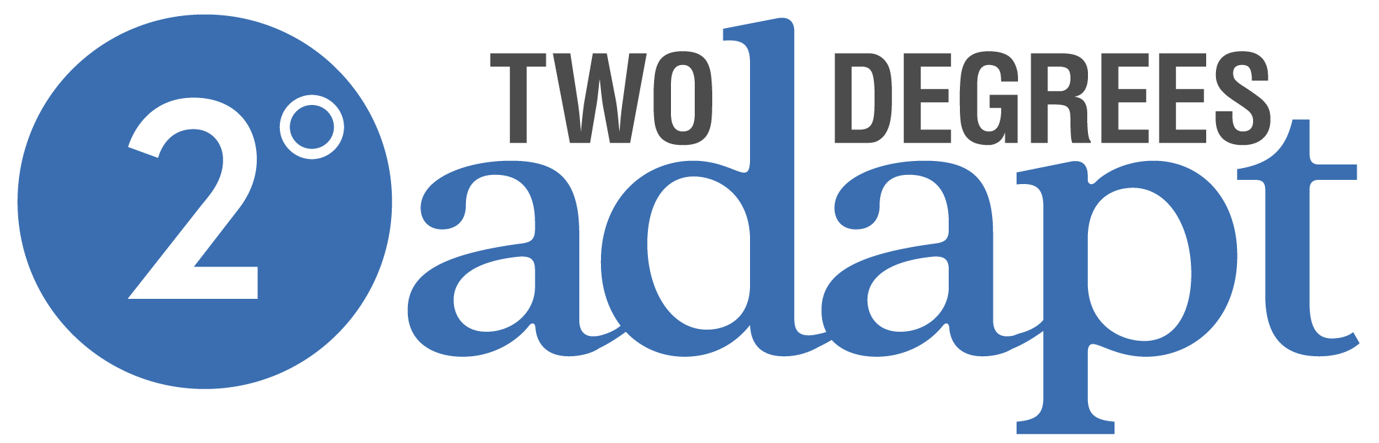 Two Degrees Adapt combination logo